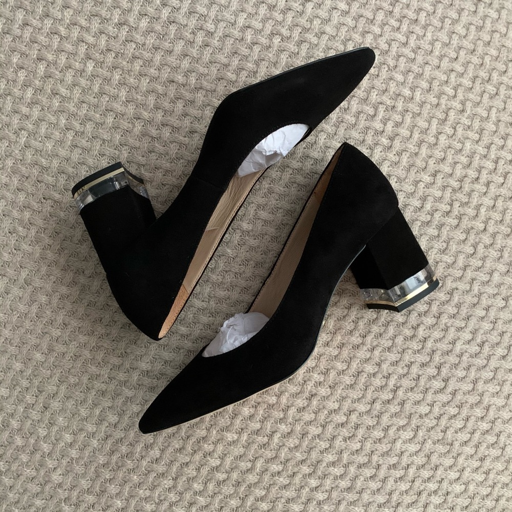 ๐ Suede Court Shoes - Picture 10 of 14